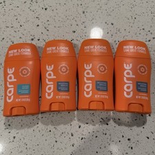 Carpe Deodorant, lot of 4EA - Mountain Breeze  Clean Sport