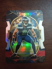 2022 Select Concourse Black& Red DieCut Prizm Coby Bryant Rookie Card