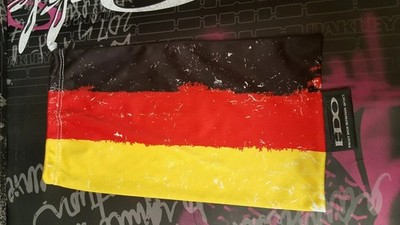    Rare Vintage OEM Oakley Germany Flag Goggle Large Accessory Microfiber Bag