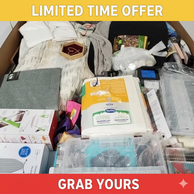 Amazon & Target Return Pallet Mystery Box   Mixed Merchandise Deal Small