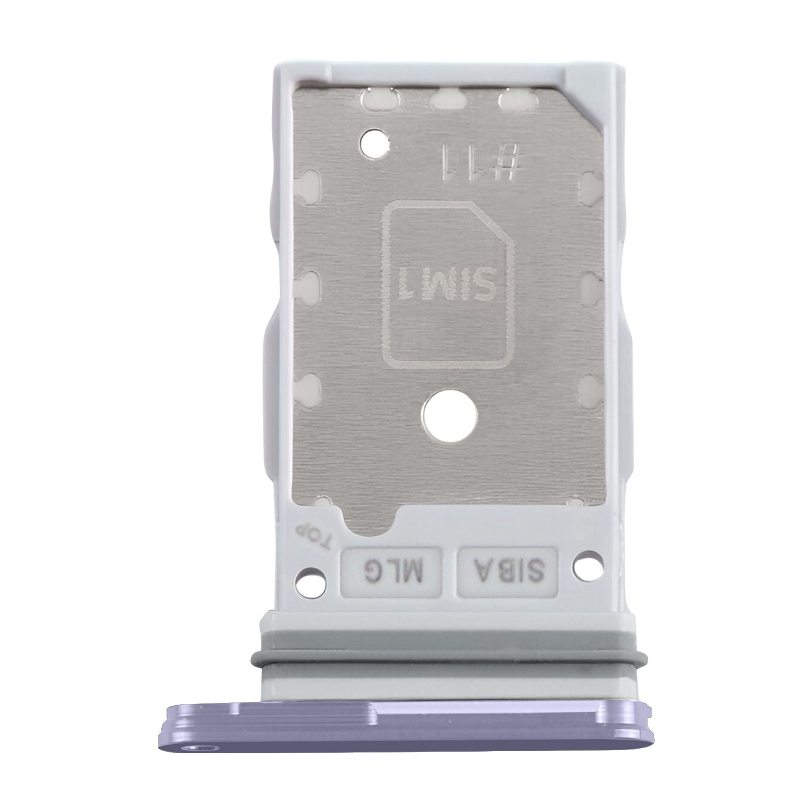 Lecteur carte SIM S24 Plus pièce de rechange pour emplacement double puce Nano SIM gris
