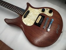 PATRICK EGGLE NEW YORK STANDARD Used Mahogany body Maple neck Brown w/Hard case