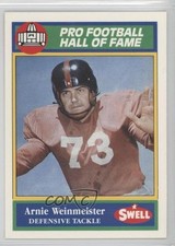 1990 Swell Pro Football Hall of Fame Arnie Weinmeister #123 HOF 0b0