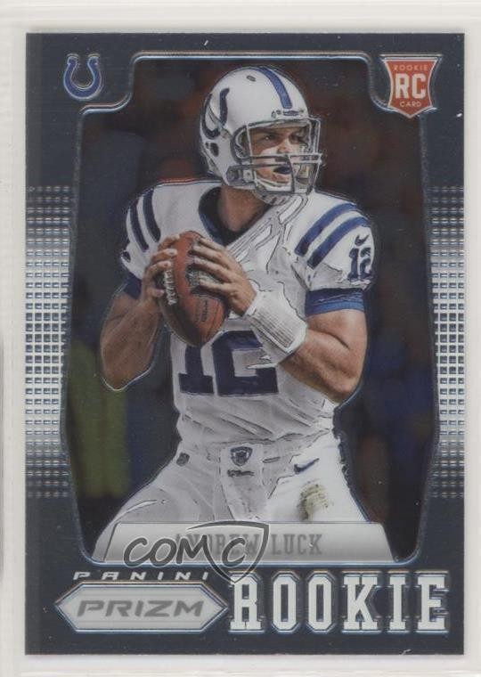 2012 Panini Prizm Andrew Luck (Ball at Shoulder) #203 u6m
