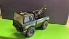 Tonka Mighty Tow Wrecker Truck Rare Fine in Black 1980's Press Steel