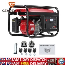 Inverter Generator Portable Petrol 4000W 6.5HP Silent For Camping Home Power 12V