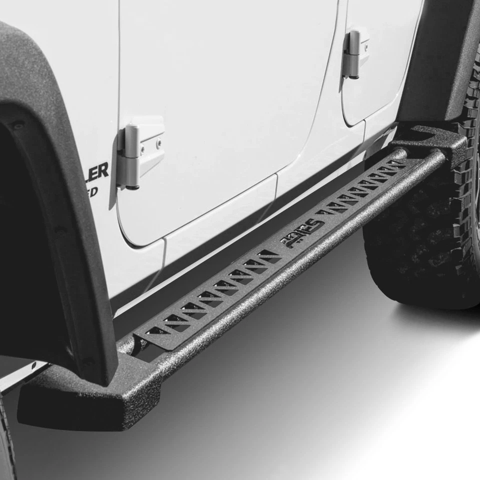 For Toyota 4Runner 2010-2021 Aries 3" Black Rocker Steps - Image 3 of 4