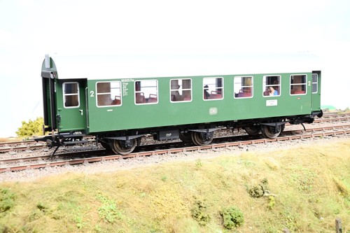 Lenz Spur O DB 2. Klasse grüner 3-Achs-Wagen Nr.89605 - ohne OVP | Zustand: Used