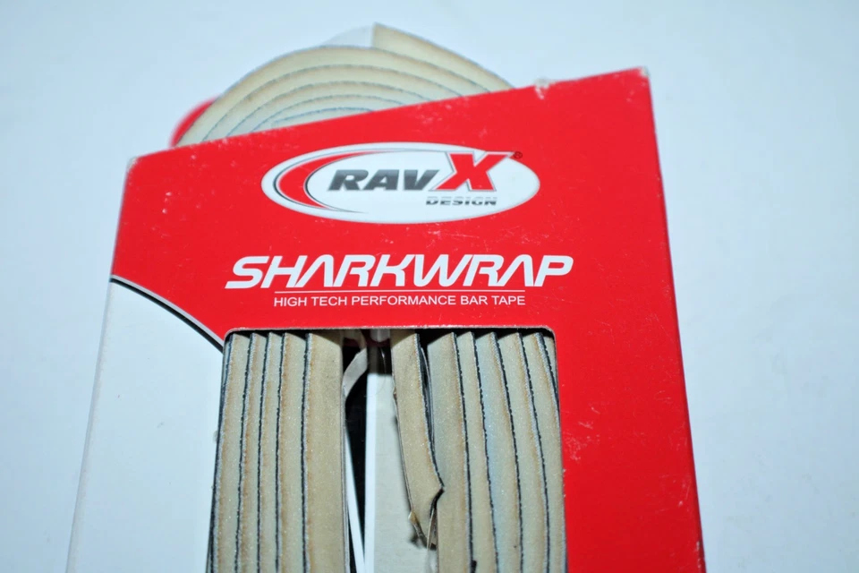 Sharkwrap RavX Blue Handlebar Bar Tape Bike Wrap Road Touring Free USA Shipper:) - Image 2 of 4