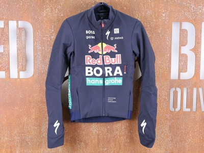 SPECIALIZED RED BULL - BORA HANSGROHE INSULATED SOFTSHELL JACKET / WINTERJACKE