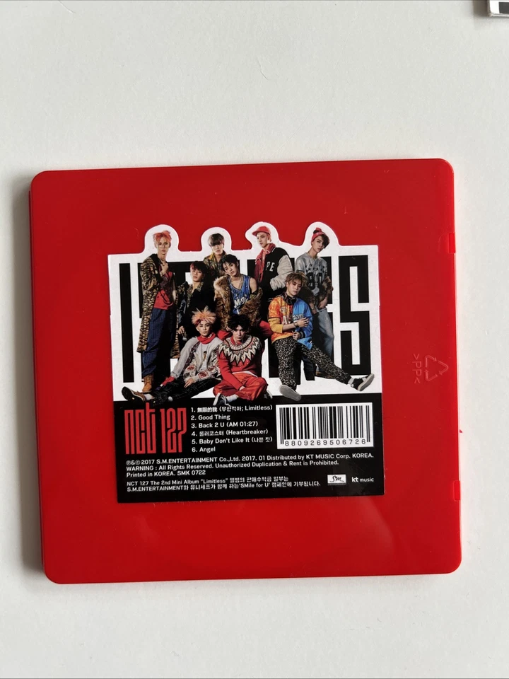 NCT 127 Limitless Album Mark Postcard Version C - Bild 3 von 4