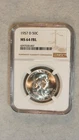 1957 D NGC MS64 FBL FRANKLIN HALF GEM UNCIRCULATED SILVER 50C Coin START @ .99!