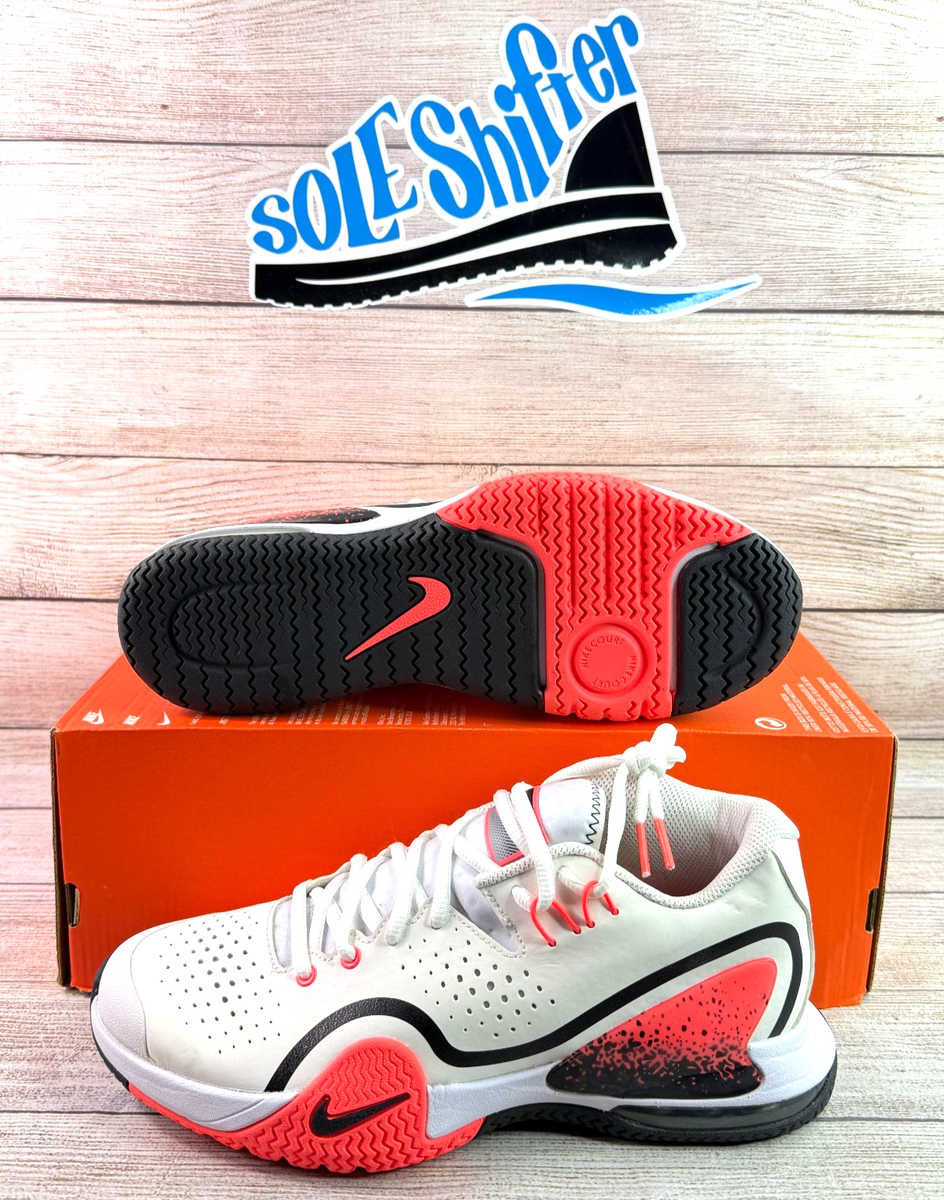 NIKE COURT TECH CHALLENGE '20 LAVA *ANDRE AGASSI* BQ0234-100 SIZE