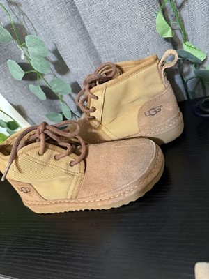 UGG CHUKKA Boots Neumel LL Chestnut Big Kids Size 1