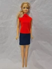 Vintage Blonde TNT Stacey Doll #1478 Shift in Knit Pc Barbie Mattel Japan 1960s