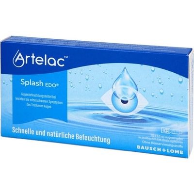 Artelac Splash Edo Augentropfen 10X0.5ml - PZN 7706996