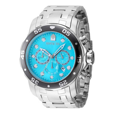 Uhr Invicta 47560 Herren Chronograph Edelstahl Armband Edelstahl 200m Neu