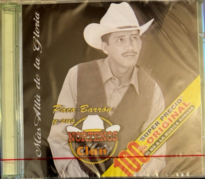 Paco Barron Y Nortenos Clan - Mas Alla De La Gloria (CD) New & Sealed