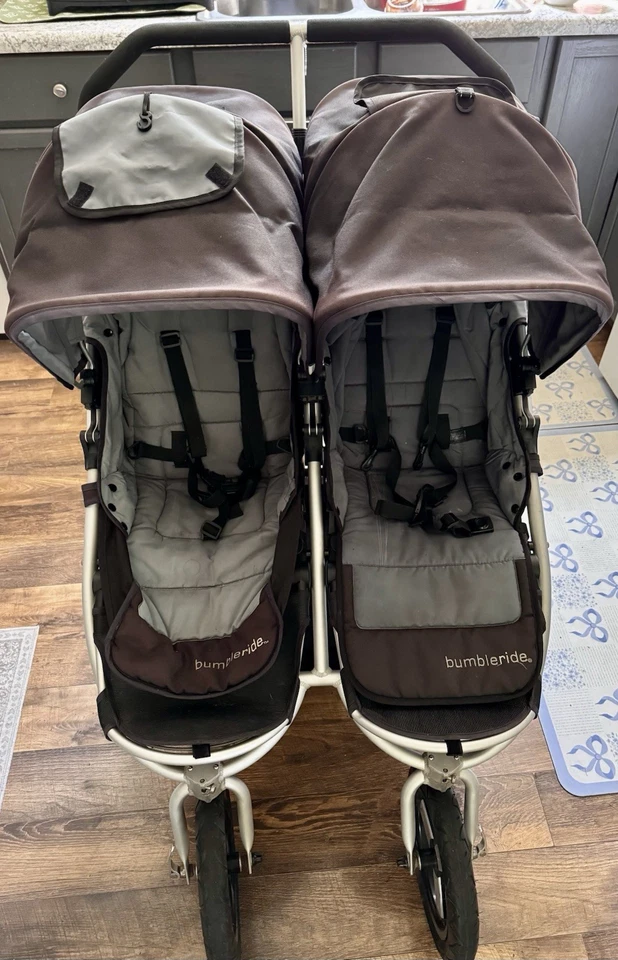 Bumbleride Indie Twin Compact Fold Baby Double Stroller - Image 2 of 4