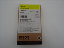 Original Epson C13T603400 / T6034 Tintenpatrone gelb für Epson Stylus Pro7800