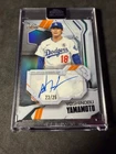 2026 Topps Chrome Black Yoshinobu Yamamoto Ivory Autographs (Raw)