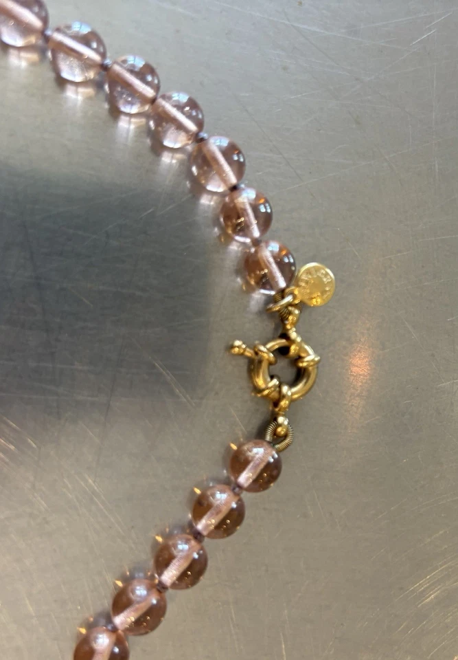 Ожерелье с розовым бисером JCREW 17 дюймов из люцита (поставляется в подарочной упаковке) - Изображение 2 из 4