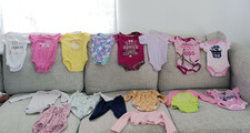 Baby Girl bodysuit Clothing Lot 16-Pieces size 3-6 months