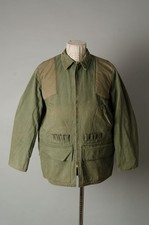 VTG 70s French Hunting Jacket ECLAIR Zipper 100 Cotton Made in France