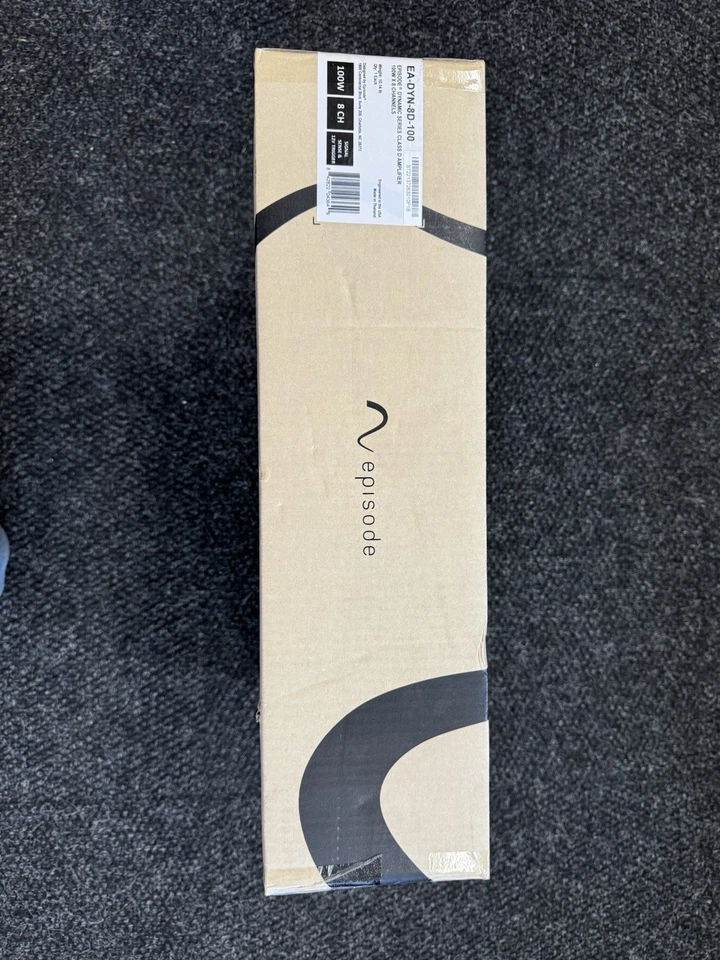 Episode Dynamic Series Class-D Amplifier, 8 Channels, EA-DYN-8D-100 - Image 2 of 3