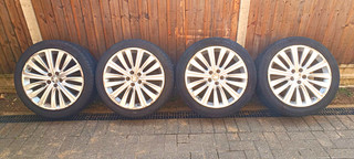 Peugeot 508 19" Alloy Wheels (Set of 4) Silver Collection Only