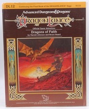 AD D Dl12 Dragons of Faith G Harold Johnson, Bruce Heard ORIGINAL