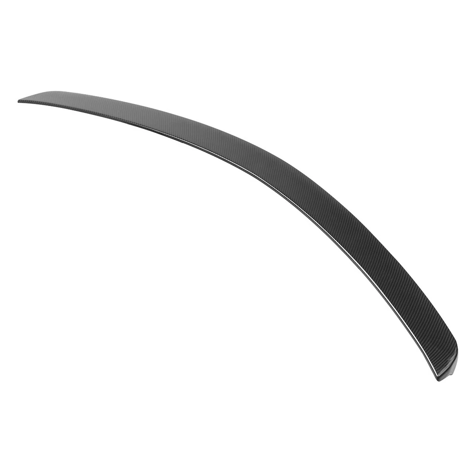 Carbon Look Rear Trunk Spoiler Wing For Mercedes Benz W204 Sedan C Class 2008-14 - Imagem 4 de 4