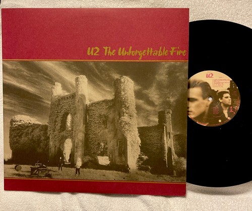 U2 : The Unforgettable Fire (1984) Vinyl LP Island Records : EXCELLENT CONDITION