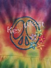 KEY WEST GIRLS HAPPY KIDS TIE-DYED PEACE SIGN COTTON DRESS-SIZE M (5/6)~ USA — photo 2