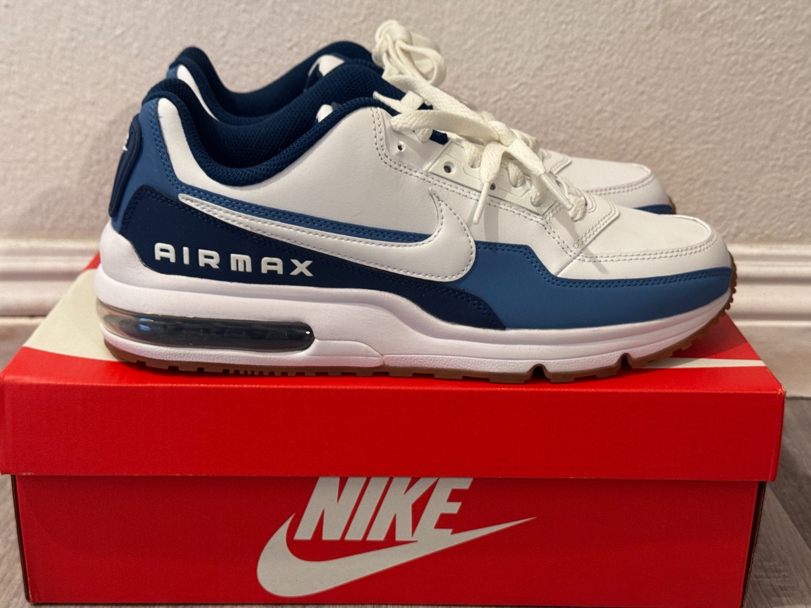 Nike Air Max LTD 3 Men Sneaker Shoe White Coastal Blue US Size 95 687977-114 20290₽