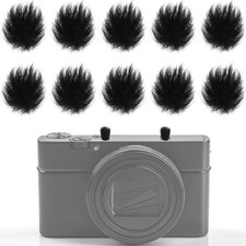 10 Pcs Camera Mic Windscreen Wind Muff Built in Microphone Camera Mic Muff C...