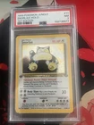 Pokémon TCG Snorlax Holo Jungle 1st Edition 11/64 PSA 7 1999