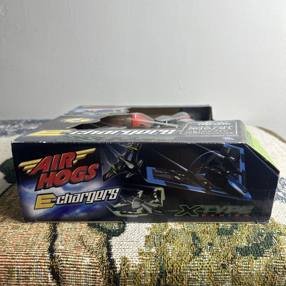 Air Hogs E-Chargers X Type Series Motorized Thrown Plane Flies over 300ft - NEW - Image 3 of 4
