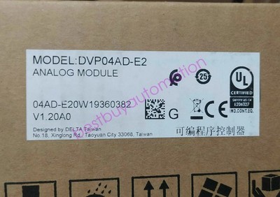 1PC   DVP04AD-E2 DVP04ADE2 Module PLC New Expedited Shipping *vv