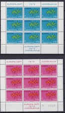 Yugoslavia 1972 Europa CEPT MNH**