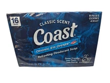 Coast Classic Original Scent Bar Soap, 4 Ounces, 16 Bars