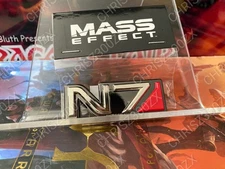 Mass Effect 3D N7 Car EV Luxury SUV Truck Van Wagon Emblem
