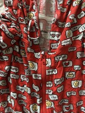 MeUndies Size S/M One-piece PJ Unisex  Emoji print Modal Fabric Super Comfy