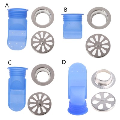 Silicone Drain Strainer Cores Self-closing Floor Drain for Kitchen Bathroom