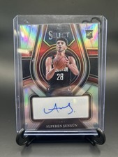 Alperen Sengun 2021-22 Panini Select Silver Prizm Auto Rookie Card RC /249
