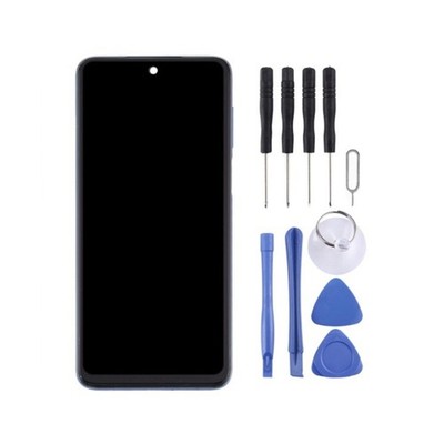 Full AMOLED Display Touch Screens Assembly Integrated Frame for Note 9S Use