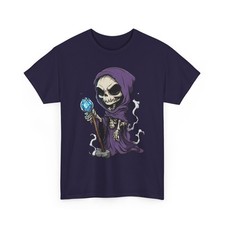 Purple Hooded Grim Reaper Tee