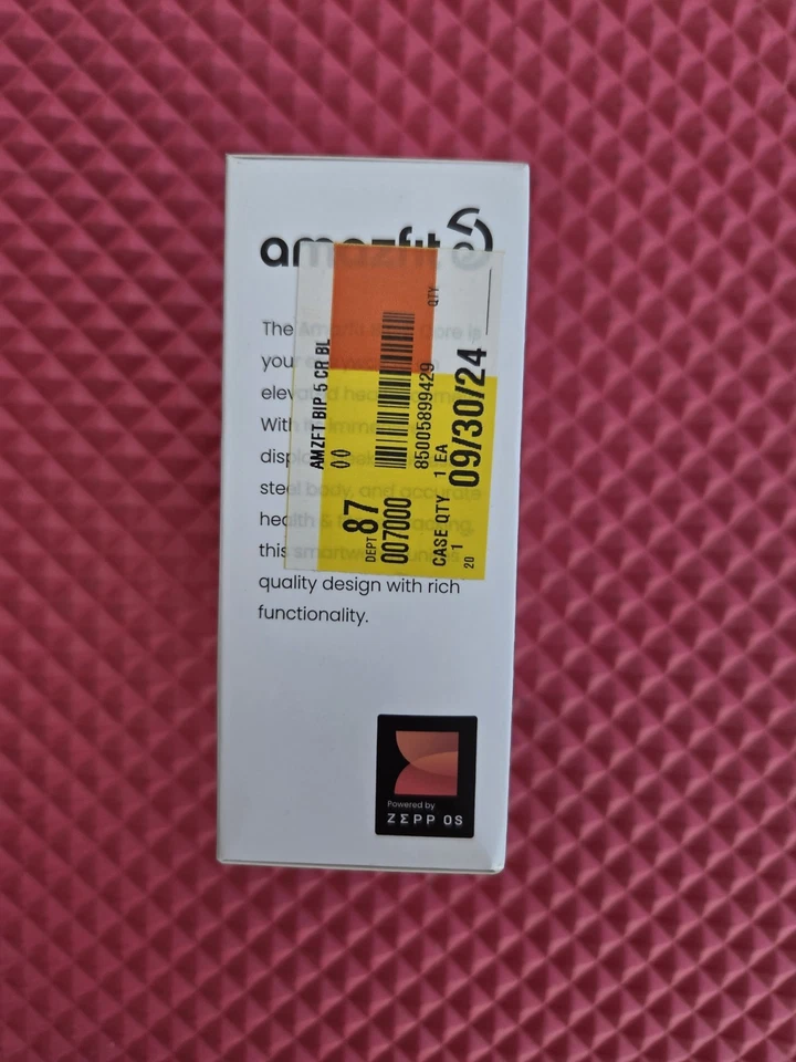 AMAZFIT BIP 5 CORE SMARTWATCH BLACK MODEL: A2324 (28E) - Image 4 of 4