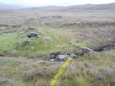Photo 6x4 Beehive dwellings below Sgalabhal Sgalabhal Mula Three of us co c2016