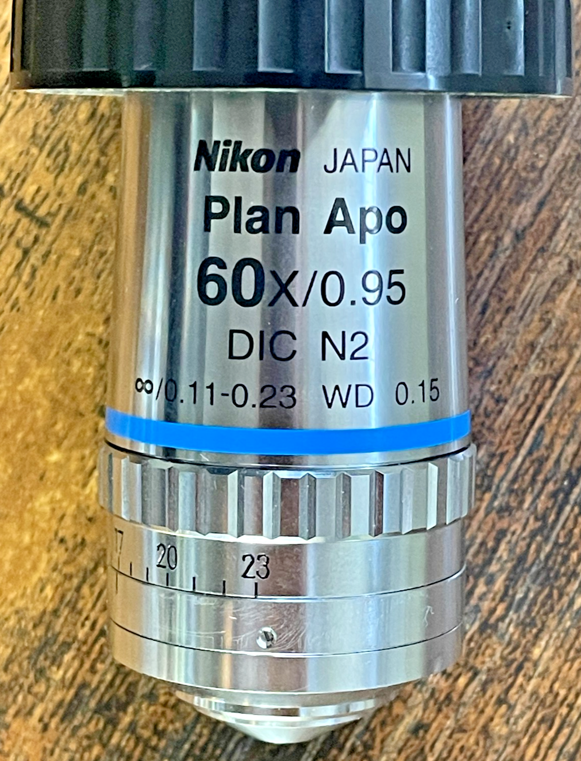 Nikon Plan APO 60x/0.95 Dry DIC N2 ∞/0.11-0.23 WD 0.15 Microscope ...